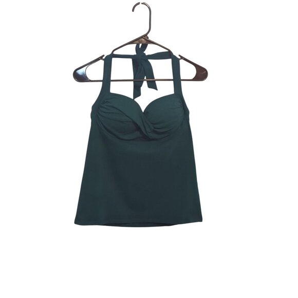 Victoria's Secret Miraculous Bra Top Women's Size 34C Green Push Up Tank VS - Picture 1 of 16